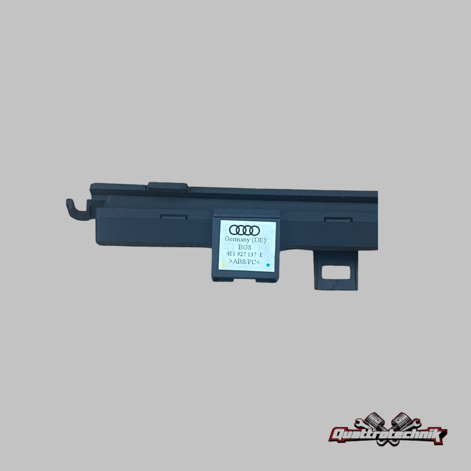 Audi A8 S8 W12 D3 4E Schalterleiste vorne 4E1927137E schwarz