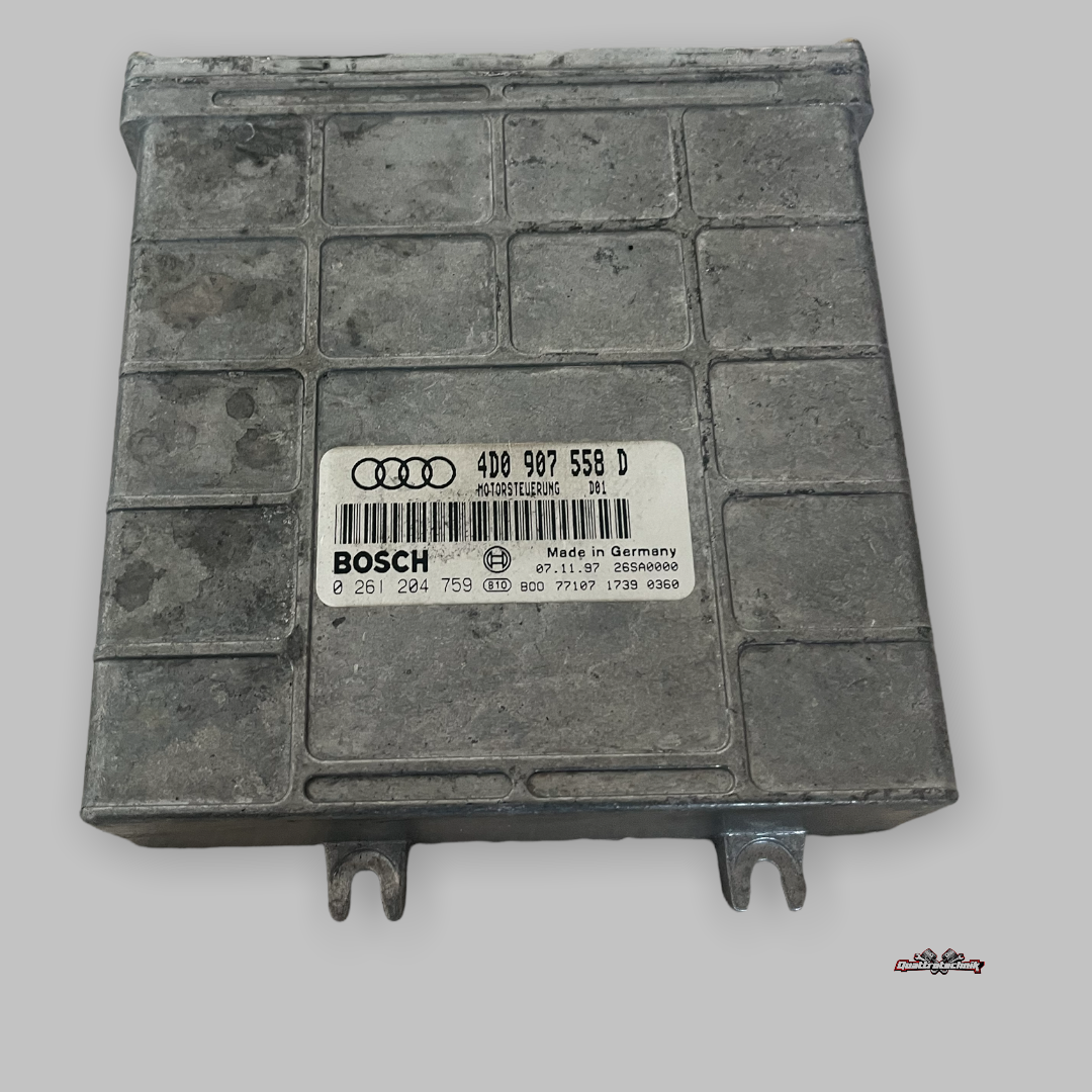 Original Motorsteuergerät AUDI A8 D2 4.2 4D0907558D Bosch 0261204759
