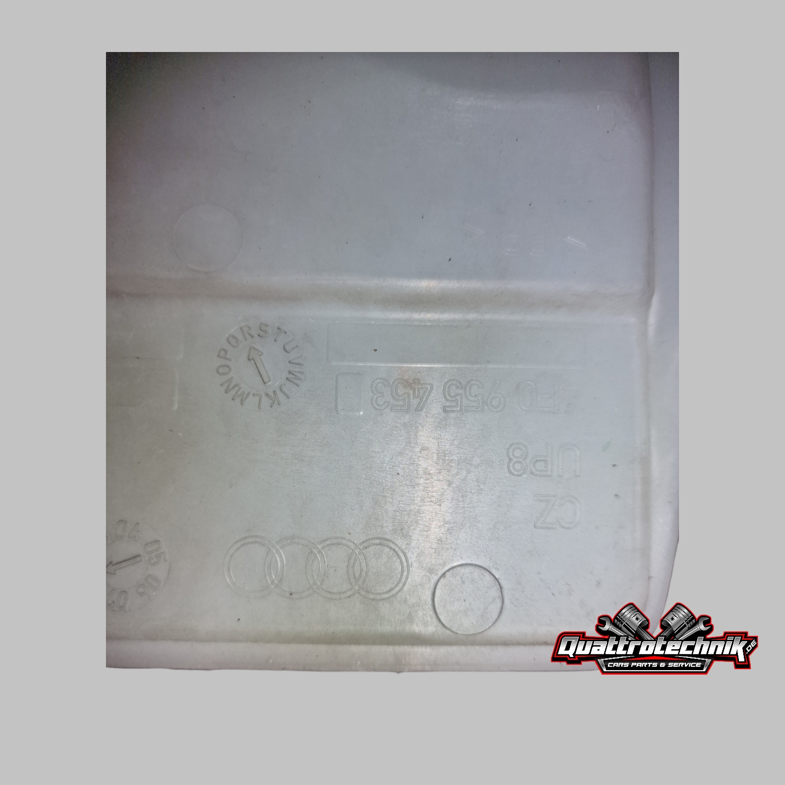 Audi A6 RS6 4F C6 Wischwasserbehälter SWRA Scheinwerferreinigungsanlage 4F0955453E