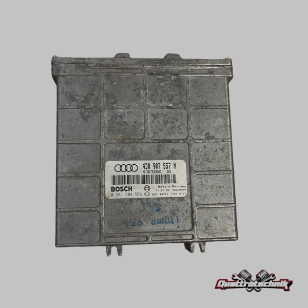 Original Motorsteuergerät AUDI S8 D2 4D0907557N 0261204563 WFS Immo Off