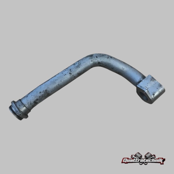 Original AUDI RS6 4F Öldruckleitung für Motorölkühlung 4F0117318