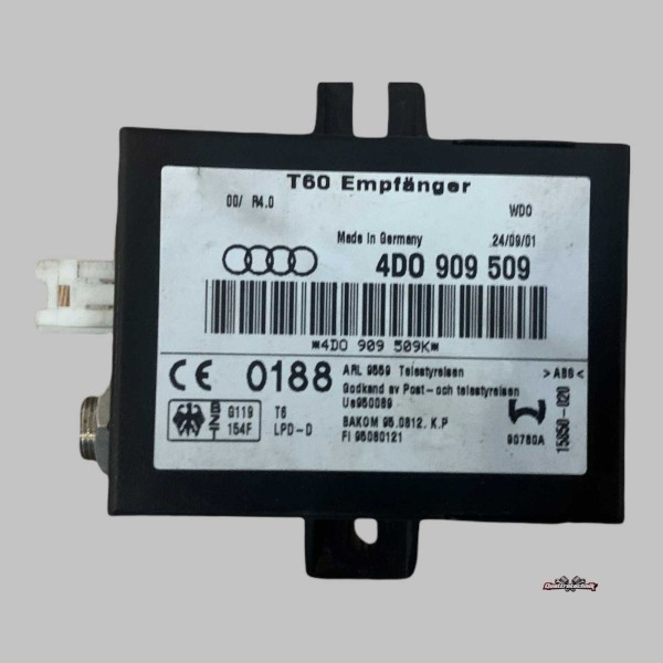 Audi A6 / Allroad 4B /A8/S8 D2 Empfänger für Standheizung 4D0909509