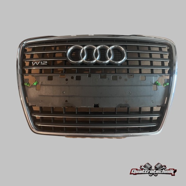 Audi A8 D3 FL Kühlergrill FRONTGRILL 4E0853653AA Kühlergitter mit W12 Emblem