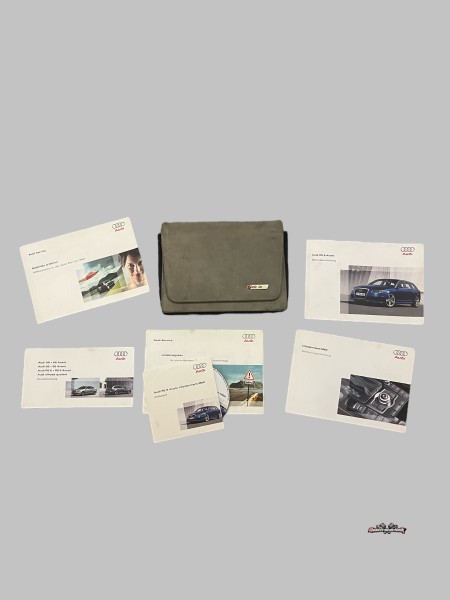 Bordmappe inkl. Bedienungsanleitung Audi RS6 4F 5.0 V10 Bord Wallet Operation Manual