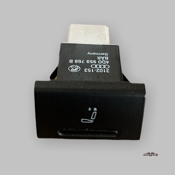 Audi A8 S8 W12 Original Schalter für elektrische Kopfstützen hinten 4D0959768B